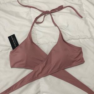 Pink Fashion Nova Bikini Top